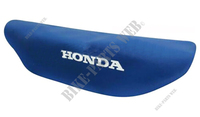 Seat cover blue Honda Dominator NX650